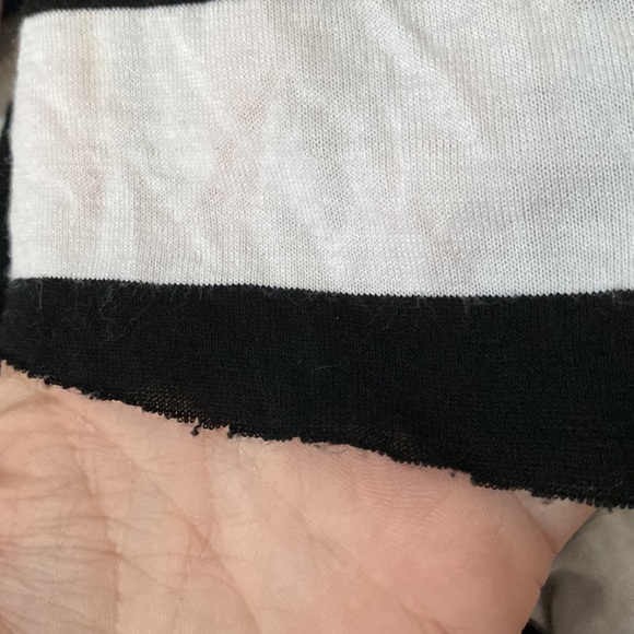 A.L.C. Black and White Striped Cinch Waist Tank Dress🖤🤍🖤 - Picture 12 of 15